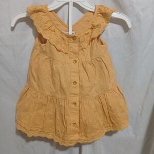 Artisan  Ny Baby Dress Size 24 Months Dark Yellow